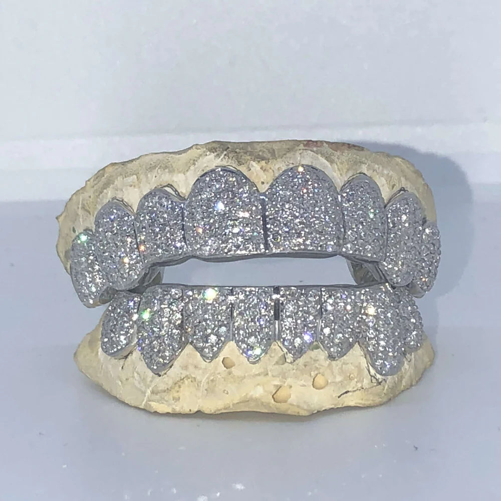 i Quality Natural Diamond Grillz