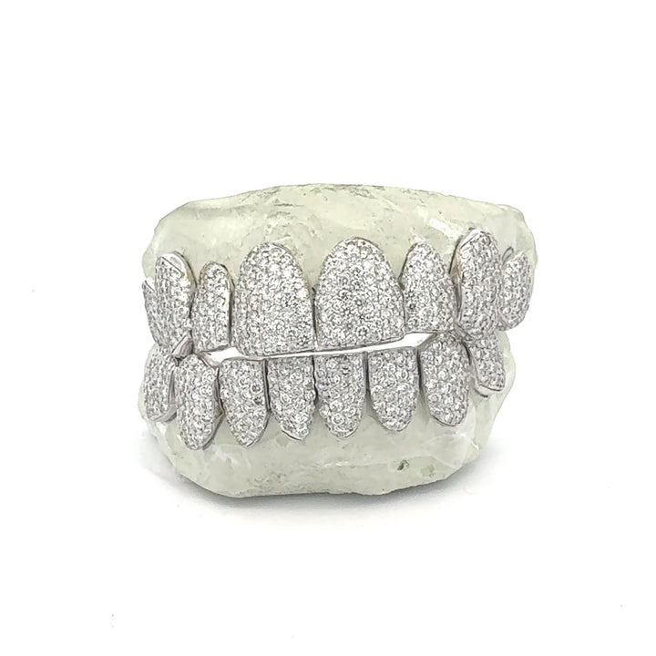 I Quality Jumbo Natural Diamond zigzag set